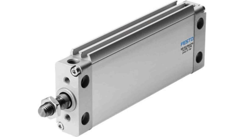 Festo Pneumatic Compact Cylinder 40mm Bore, 40mm Stroke, DZF-40-40-A-P-A Series, Double Acting