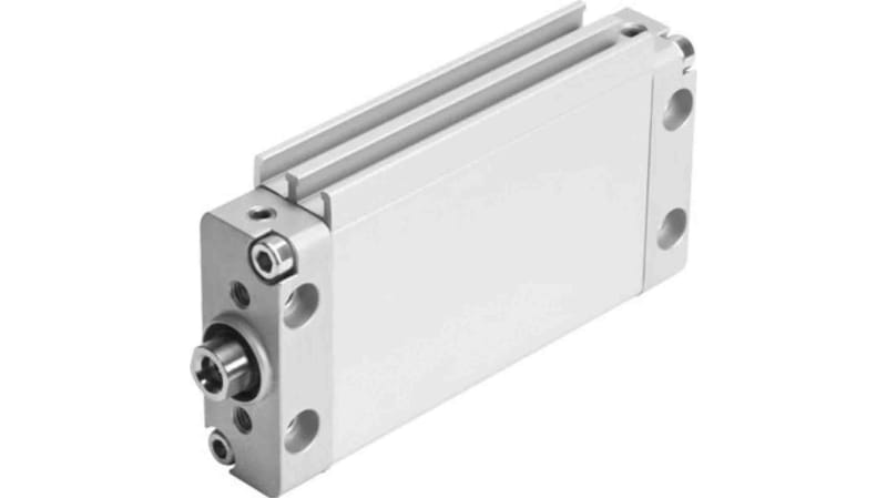 Festo Pneumatic Compact Cylinder 25mm Bore, 80mm Stroke, DZF-25-80-P-A Series, Double Acting