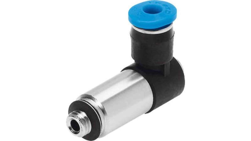 Festo Elbow Threaded Adaptor to M5 Male to Push In 3 mm