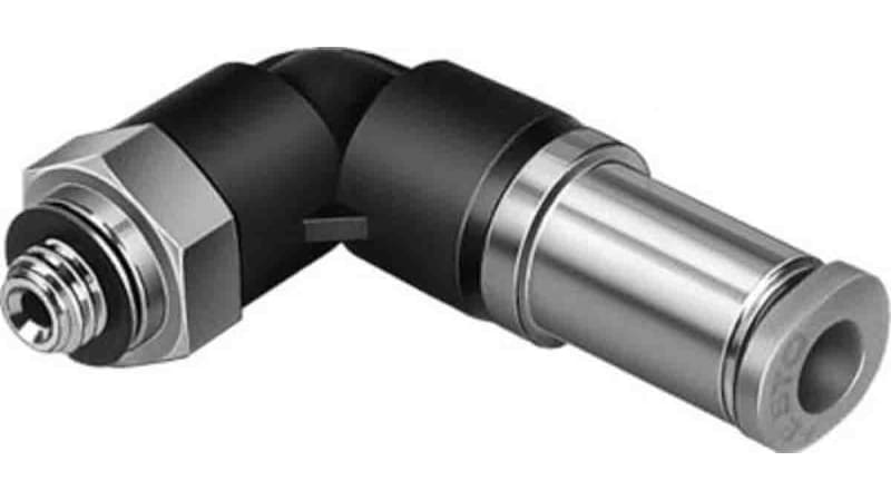 Festo Elbow Threaded Adaptor to M5 Male to Push In 6 mm