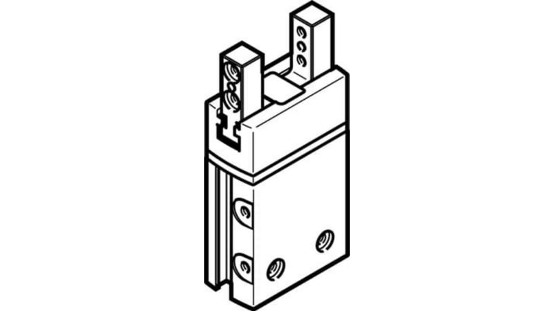 Festo 3 Finger Double Action Pneumatic Gripper, DHDS-16-A