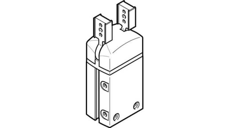 Festo 2 Finger Double Action Pneumatic Gripper, DHWS-40-A