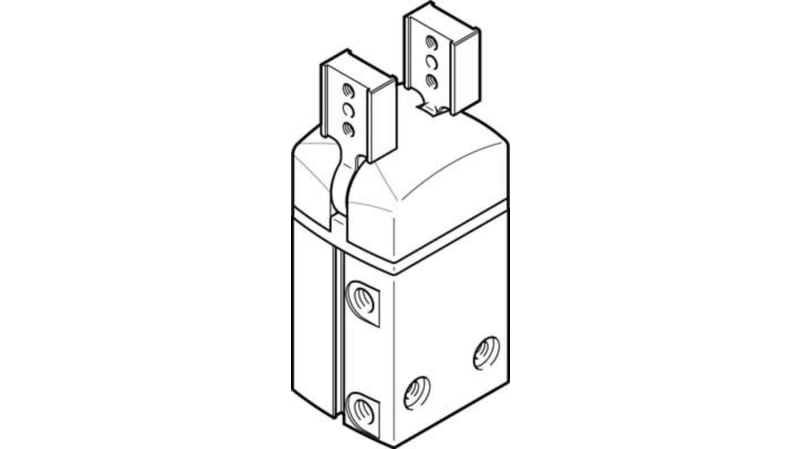 Festo 2 Finger Double Action Pneumatic Gripper, DHPS-20-A