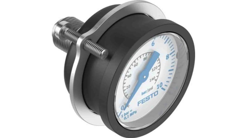 Festo Pressure Gauge 16bar, FMA-50-16-1/4-EN