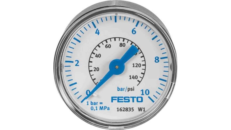 Festo Pressure Gauge 16bar, MA-40-16-R1/4-EN