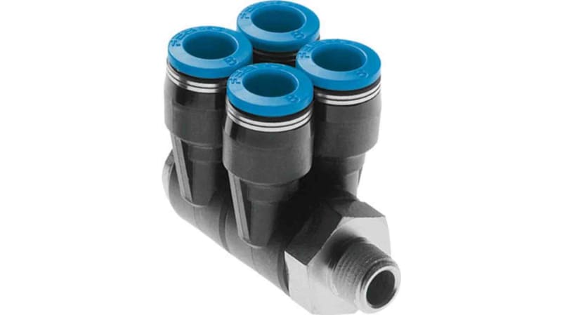 Festo QSLV4-1/4-6 multiple distributor