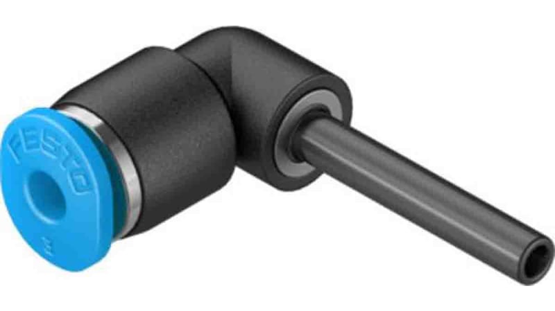 Festo Elbow Tube-toTube Adaptor to Push In 3 mm to Push In 3 mm, QSML Series