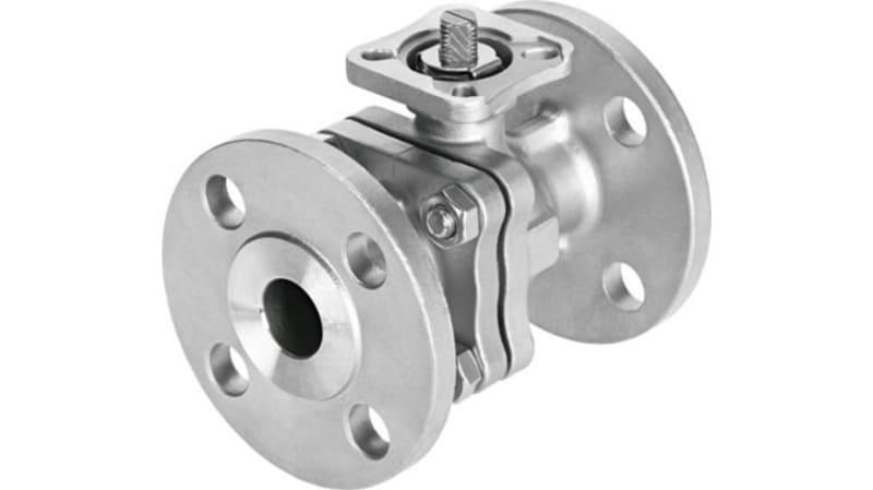 Festo Stainless Steel Manual Ball Valve 2 Way