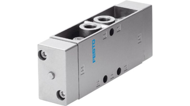 Festo 5/2 Bistable-Dominant Pneumatic Solenoid/Pilot-Operated Control Valve - Pneumatic G 1/8 JDH Series