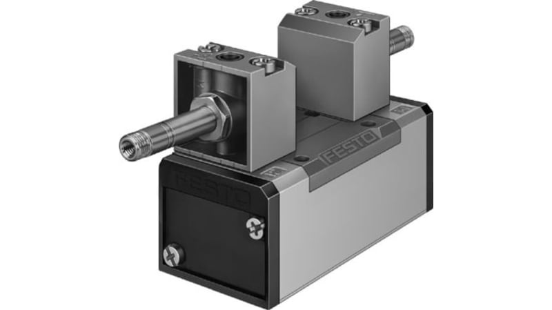 Festo 5/2 Bistable-Dominant Pneumatic Solenoid/Pilot-Operated Control Valve - Electrical JMFDH Series