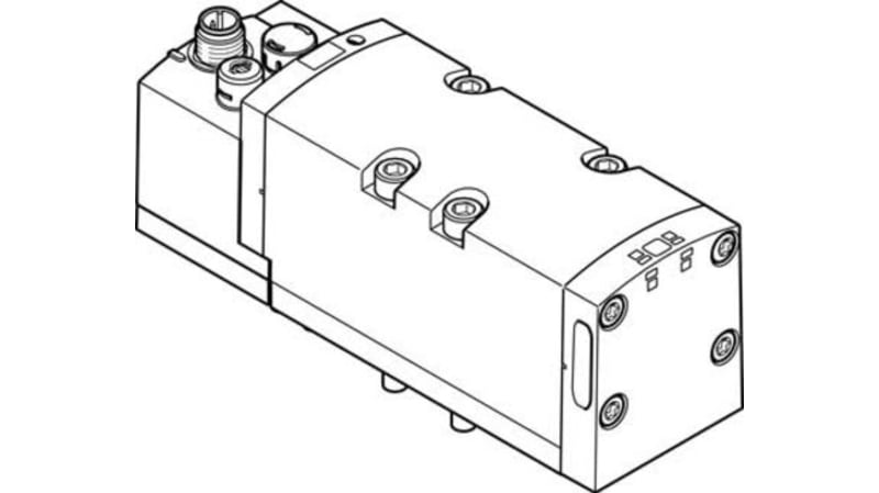 Festo 5/2 Monostable Solenoid Valve - Electrical VSVA-B-M52-AD-D2-1R5L Series