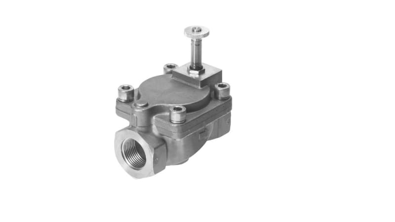 Festo 2/2 Closed, Monostable Solenoid Valve - Electrical VZWM-L-M22C-G114-F5-R1 Series