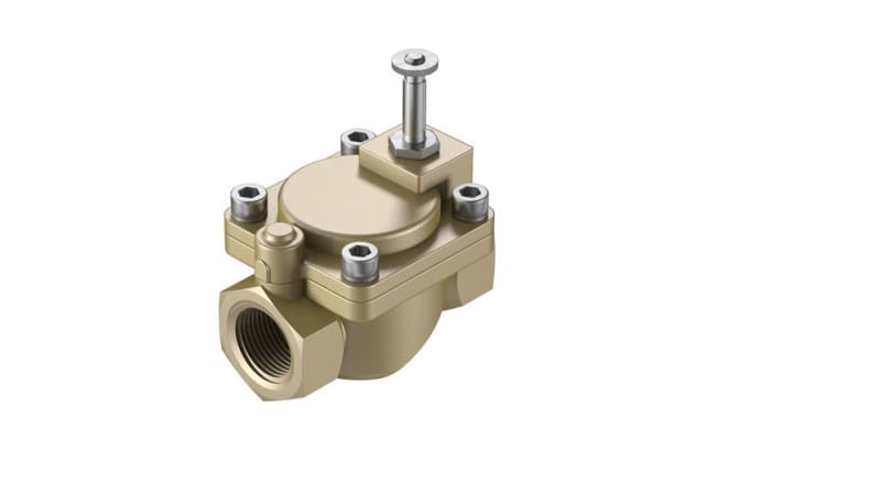 Festo 2/2 Closed, Monostable Solenoid Valve - Electrical VZWM-L-M22C-G112-F5 Series
