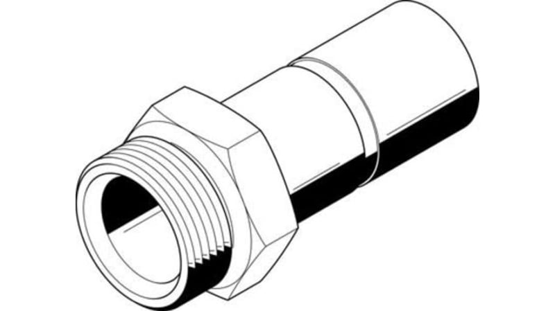 Festo Straight Tube-to-Tube Adaptor to Push In 28 mm to Push In 28 mm, CQ Series