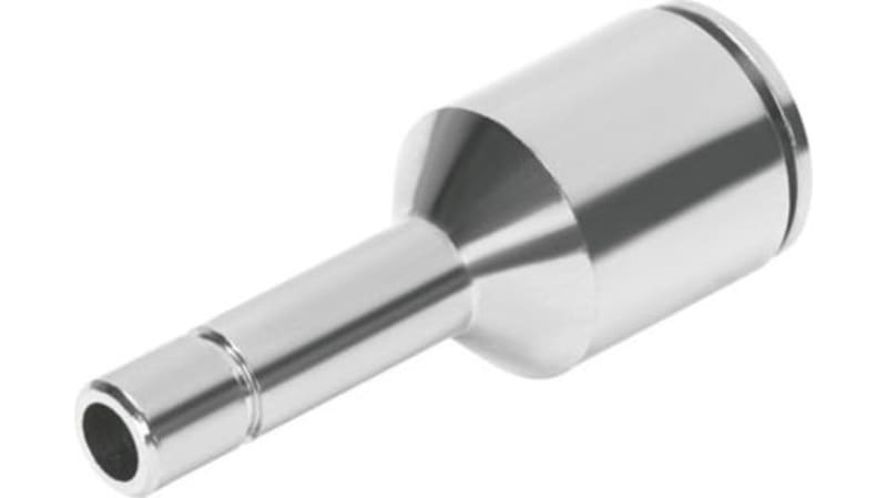 Festo Straight Tube-to-Tube Adaptor to Push In 10 mm to Push In 8 mm, NPQM Series