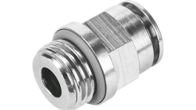 Festo Straight Threaded Adaptor to M7 Male to Push In 6 mm