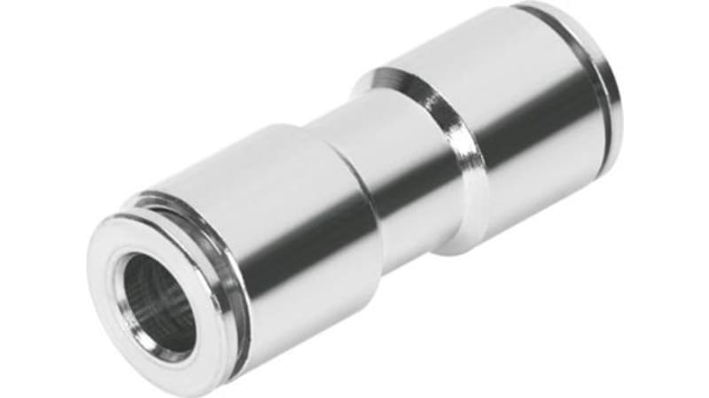 Festo Straight Tube-to-Tube Adaptor to Push In 8 mm to Push In 8 mm, NPQM Series
