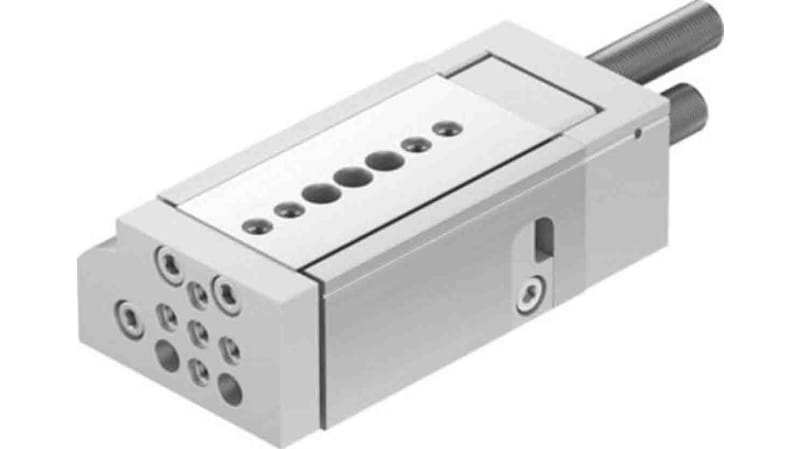 Festo Pneumatic Guided Cylinder 20mm Bore, 10mm Stroke, DGSL Series, Double Acting