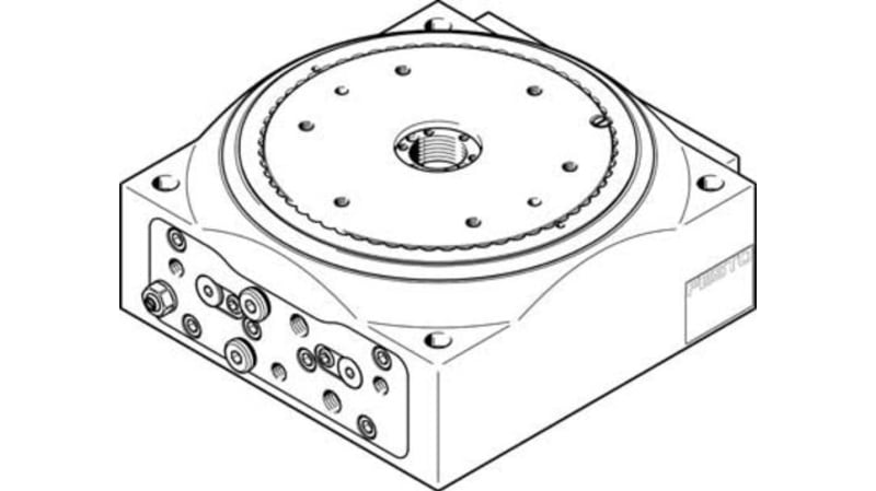 Festo DHTG-140-3-A rotary indexing table