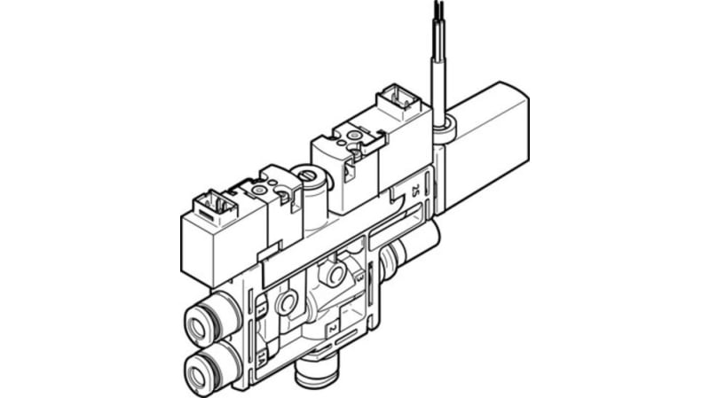 Festo Vacuum Pump, 0.45mm nozzle , 4.2bar 4L/min