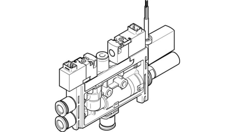 Festo Vacuum Pump, 0.7mm nozzle , 4.5bar 17L/min