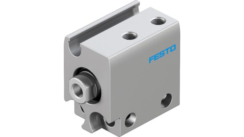 Festo Pneumatic Compact Cylinder 10mm Bore, 5mm Stroke, ADN Series, Double Acting