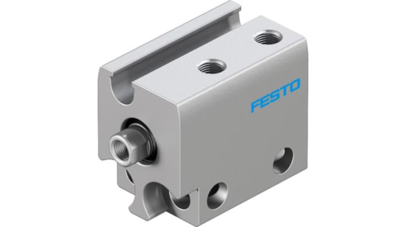 Festo Pneumatic Compact Cylinder 6mm Bore, 5mm Stroke, ADN Series, Double Acting