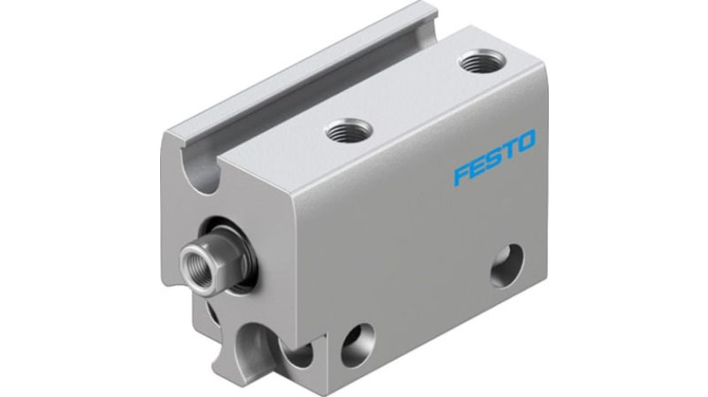 Festo Pneumatic Compact Cylinder 6mm Bore, 5mm Stroke, ADN Series, Double Acting