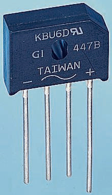 ON Semiconductor GBU6M 8062703