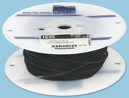Alpha Wire 1635 BK005 3837732