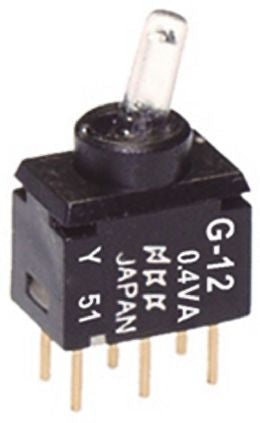 NKK Switches G-12CPY 4537758
