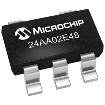 Microchip 24AA02E48T-I/OT 6678148