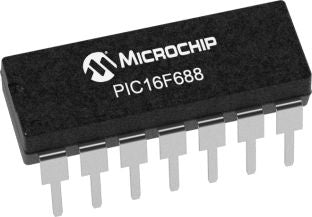 Microchip PIC16F688-E/P 6878685