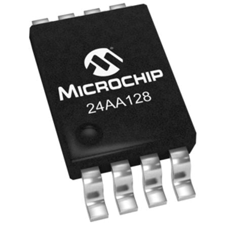Microchip 24AA128-I/MS 6879243