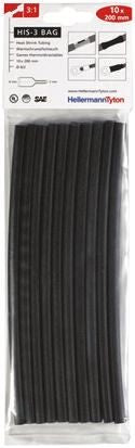 HellermannTyton 308-30610 HIS-3-BAG-6/2-PO-X-BK (10) 7123624