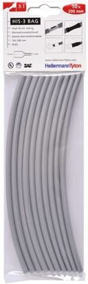 HellermannTyton 308-30613 HIS-3-BAG-6/2-PO-X-GY (10) 7123630