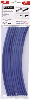 HellermannTyton 308-30612 HIS-3-BAG-6/2-PO-X-BU (10) 7123636