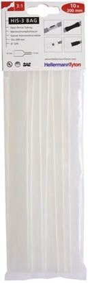 HellermannTyton 308-31215 HIS-3-BAG-12/4-PO-X-CL (10) 7123664