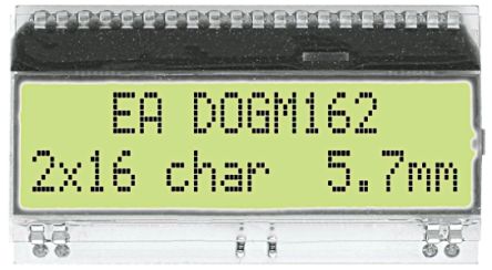 Electronic Assembly EA DOGM162E-A 1462367
