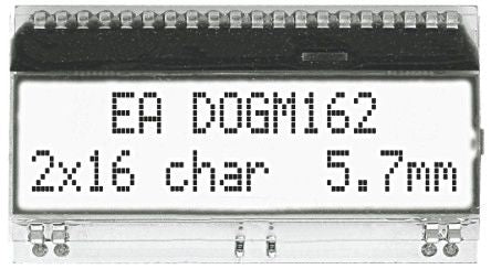 Electronic Assembly EA DOGM162W-A 7588605