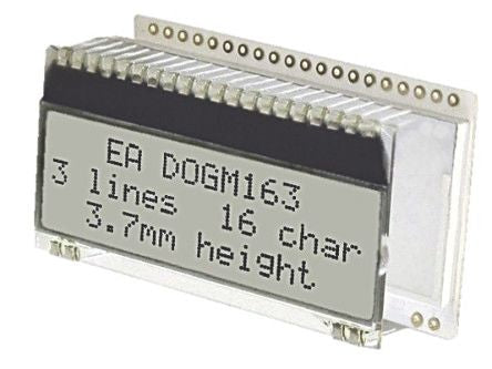Electronic Assembly EA DOGM163W-A 7588623