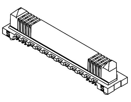 Samtec ERM8-010-02.0-S-DV-TR 7668892