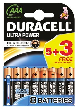 Duracell AAA5+3 U/PWR RS 7692820