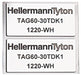 HellermannTyton 596-00564 TAG27-18TDK1-1220-WH-1220-WH (1000) 7757835