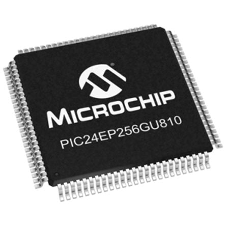 Microchip PIC24EP256GU810-I/PF 8233918