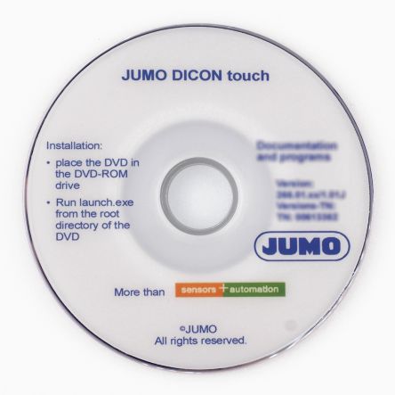 Jumo Programmeditor-Programm DICON touch 8239843