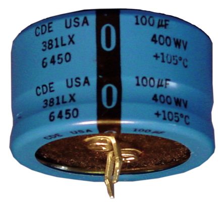 Cornell-Dubilier 381LX103M063A052 8714176