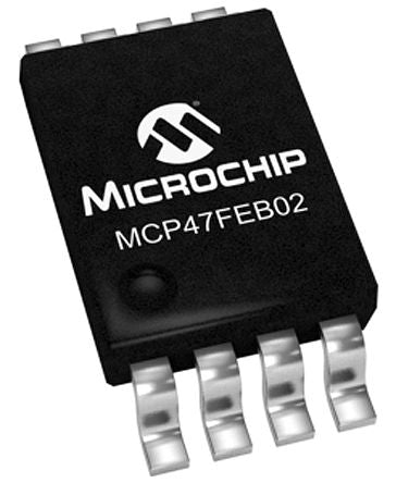 Microchip MCP47FEB02A0-E/ST 8793242