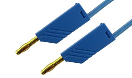 Pair 1000V Banana Plug Multimeter Probe Test Lead Cable 0.6M