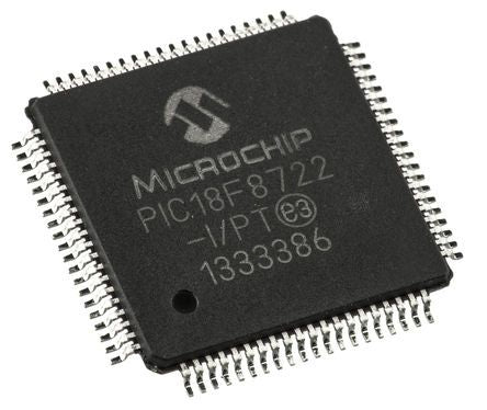 Microchip PIC18F8722-I/PT 8877114